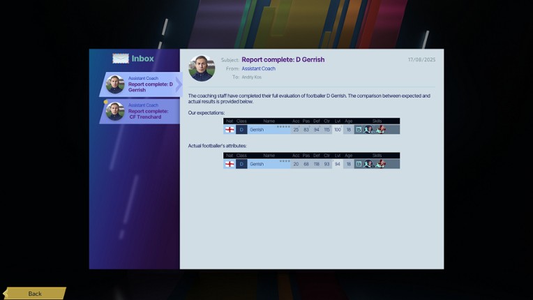 Football, Tactics & Glory 2 screenshot