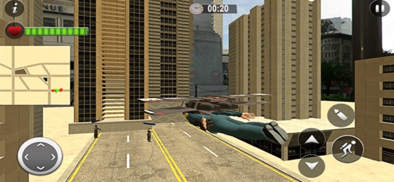 Futuristic Jetpack Battle Sim screenshot