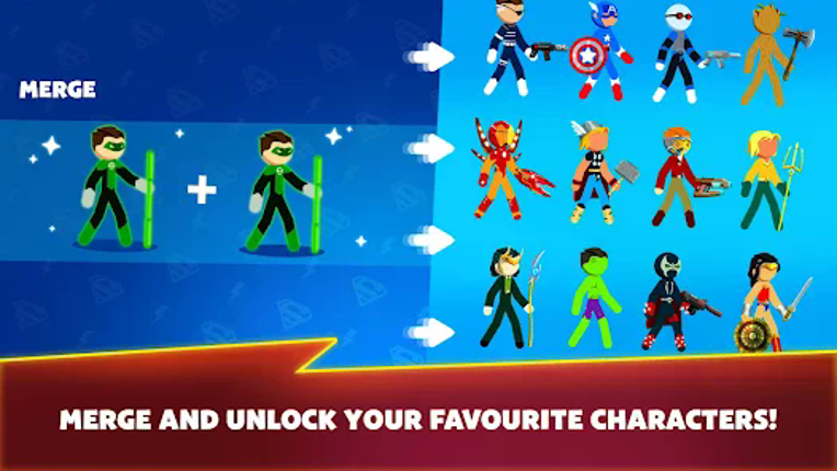 Merge Master : Legend Stickman Image