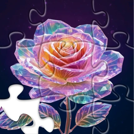 Magical Crystal-Jigsaw Puzzles Image