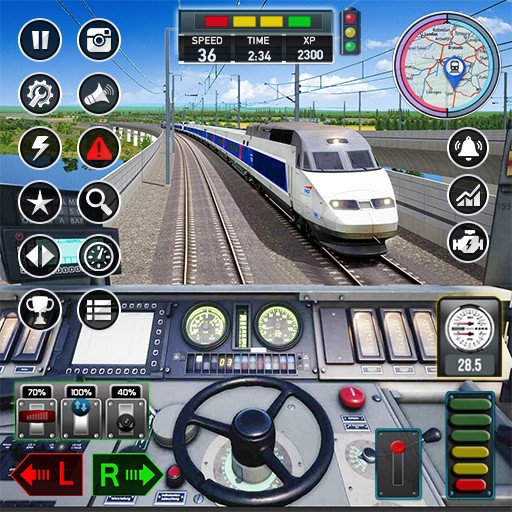 Games like City Train Game 3d Train games