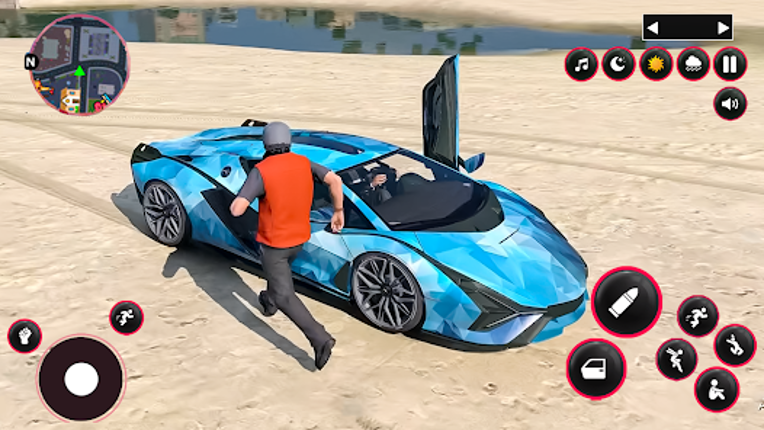 Crime Vegas Mafia Action Game Image