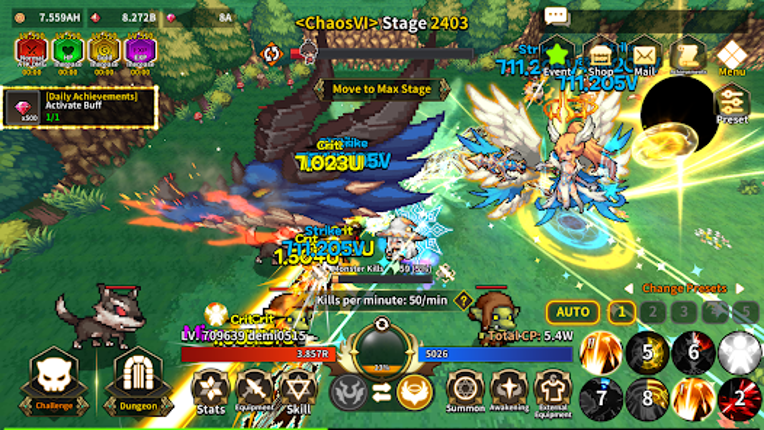 Demigod Idle: Rise of a legend screenshot