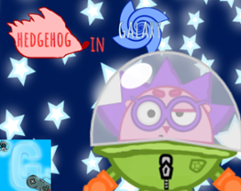 Hedgehog In Galaxy MOBILE Image