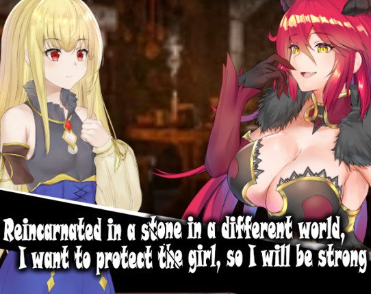 Reincarnated in a stone in a different world, I want to protect the girl, so I will be strong Image