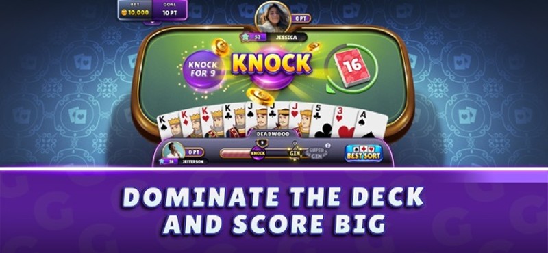 Gin Rummy Super - Card Game Image