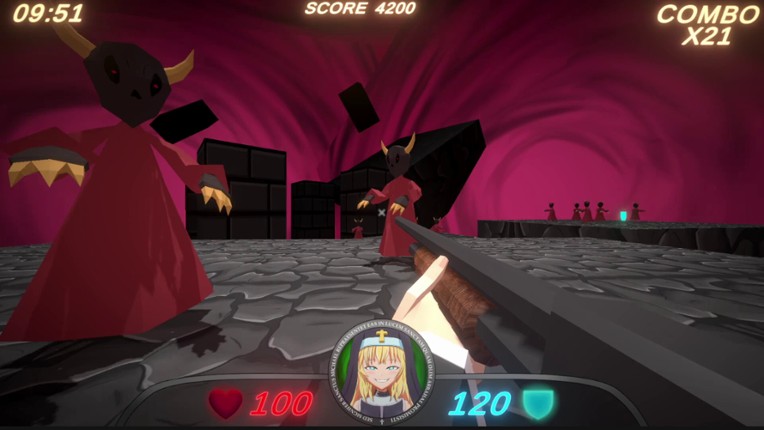 Guns and Nuns: Storming Hell screenshot