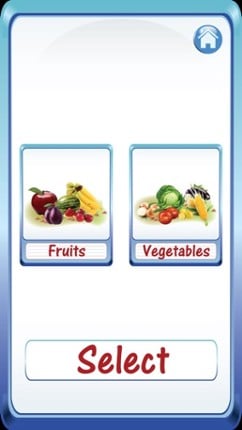 Kids Fruits &amp; Vegetables ABC Alphabets flash cards for preschool kindergarten Boys &amp; girls screenshot