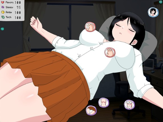 Sleepy sister's friend screenshot