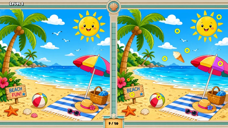 Summer Seaside Search screenshot