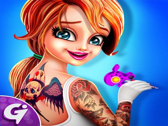 Tattoo Dash : Artistic Designs Shop Simulator Game Image
