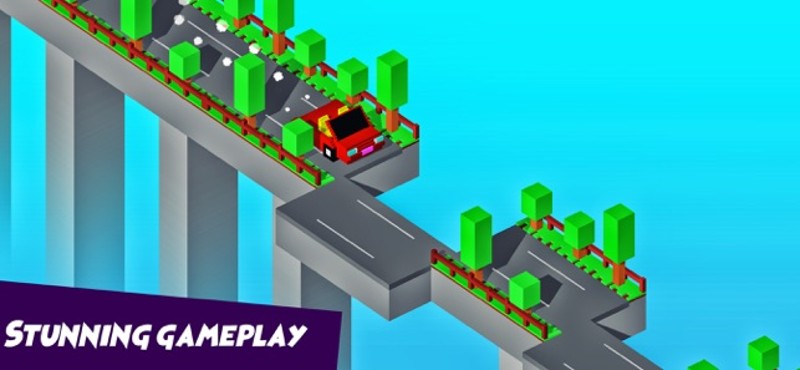 Crossy Bridge Blocky Game Image