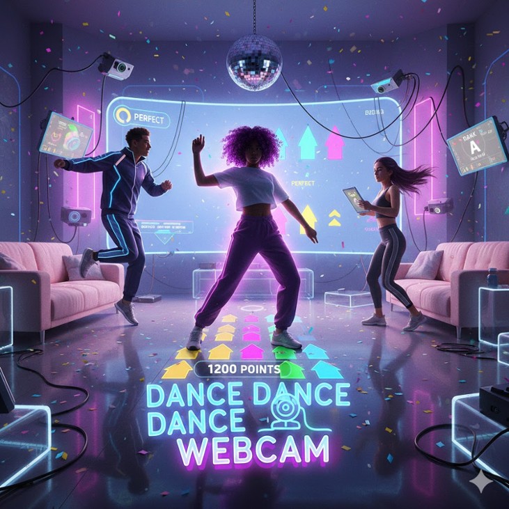 Games like DanceDanceWebcam