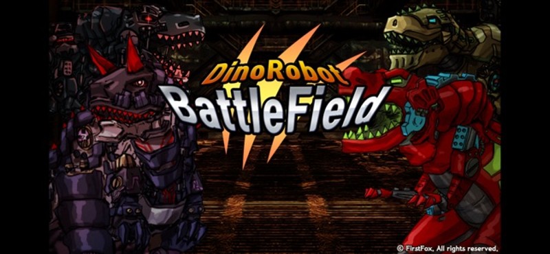 Dino Robot Battle Field Image