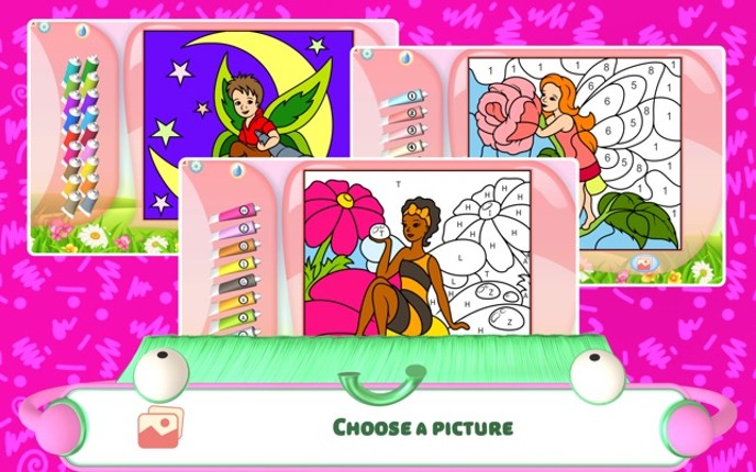 Fairies Coloring Book screenshot