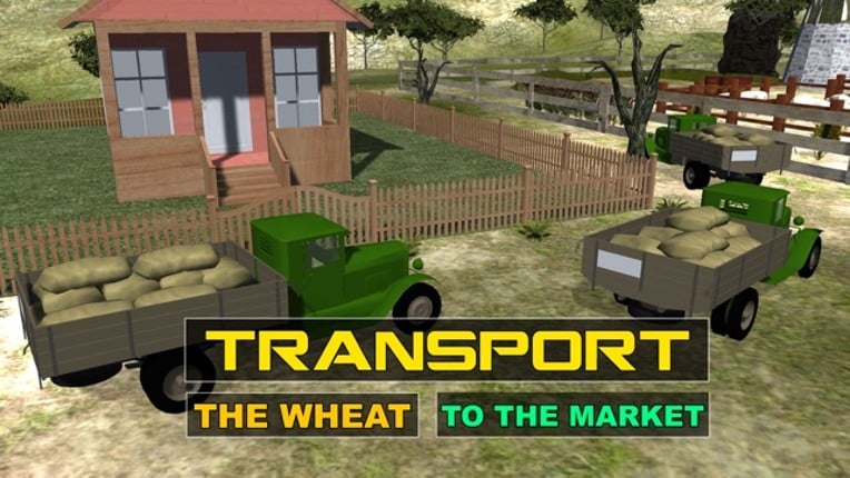 Farm Harvester Simulator – Farming tractor driving &amp; trucker simulator game screenshot