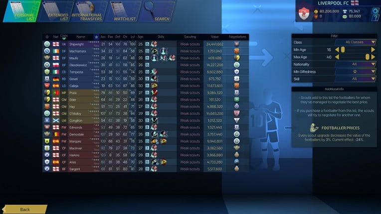 Football, Tactics & Glory 2 screenshot