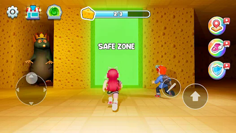 Cheese Exit: Run Multi-mode Image