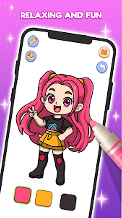 Kpop Color: Drawing Master screenshot