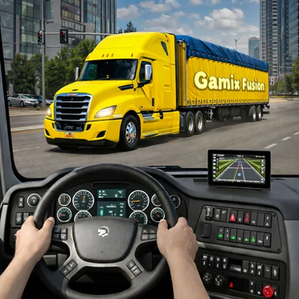 US Truck Transport Game Sim 3D Image