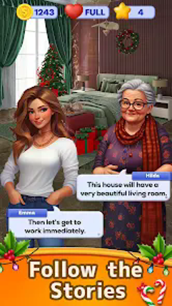 Christmas Home Design Game Image