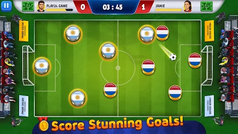 Finger Soccer Flick Football screenshot