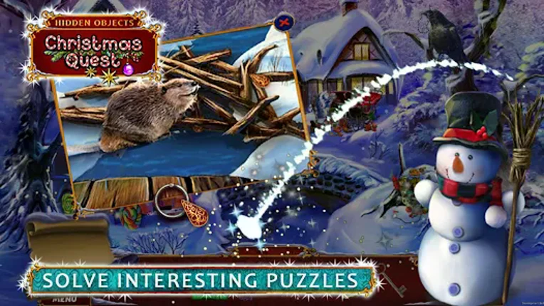 Hidden Objects Christmas Quest Image