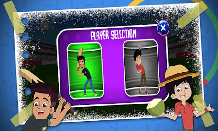 Chikoo Aur Bunty Fun Cricket screenshot