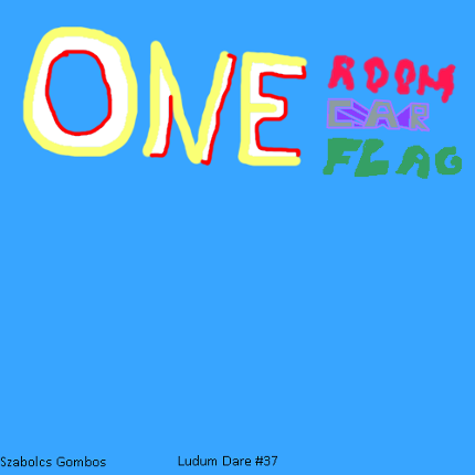 One room, one car, one flag Game Cover