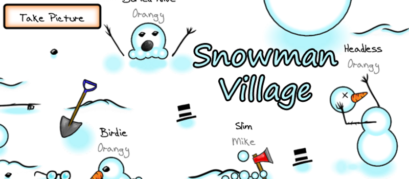 Snowman Village Game Cover