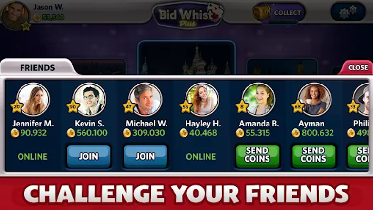 Bid Whist Plus screenshot