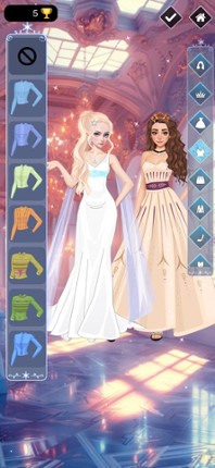 Ice & Fire Princess Dress Up screenshot