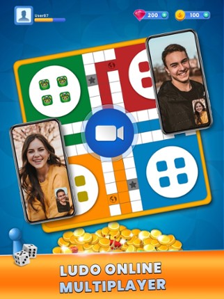 Ludo Online Multiplayer Game Image