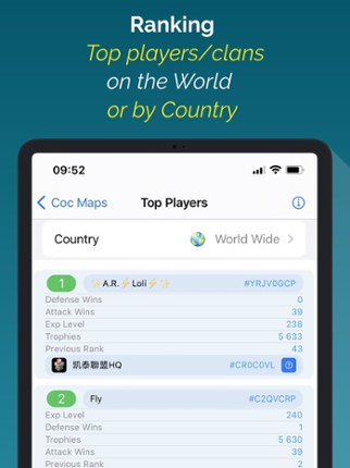 Maps for Clash Of Clans Image
