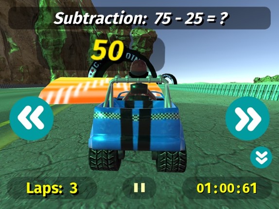 Math Racing 2 Pro screenshot