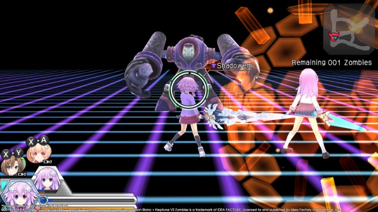 Megatagmension Blanc + Neptune VS Zombies screenshot