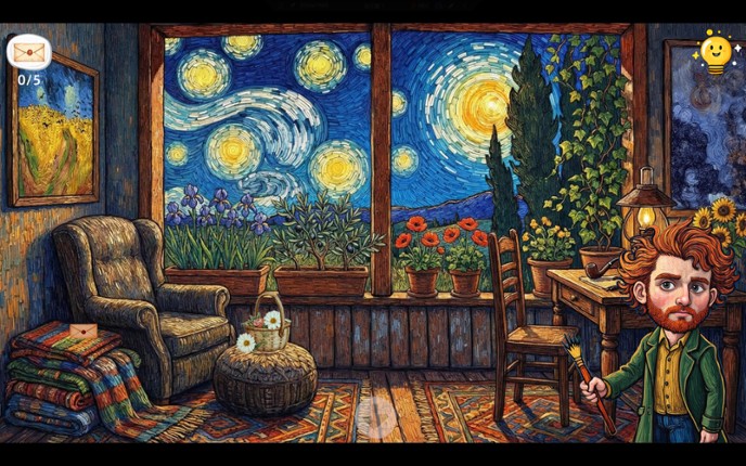 Meow Time Machine: VAN GOGH Plus screenshot