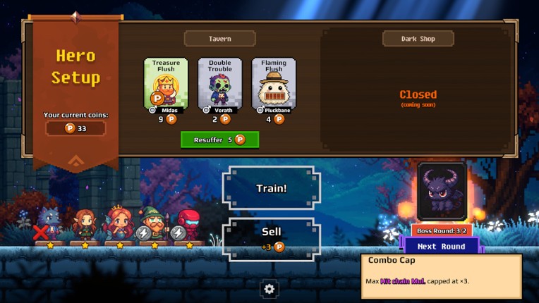 Politaire/Heroes screenshot