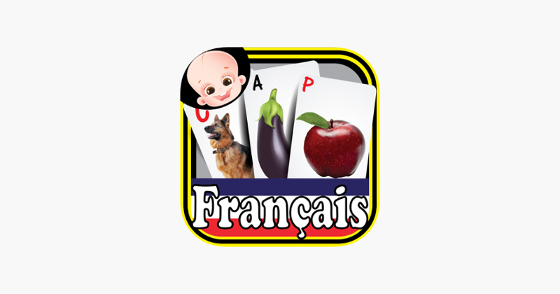 Preschooler Kids French ABC Alphabets &amp; Numbers Flash Cards Image