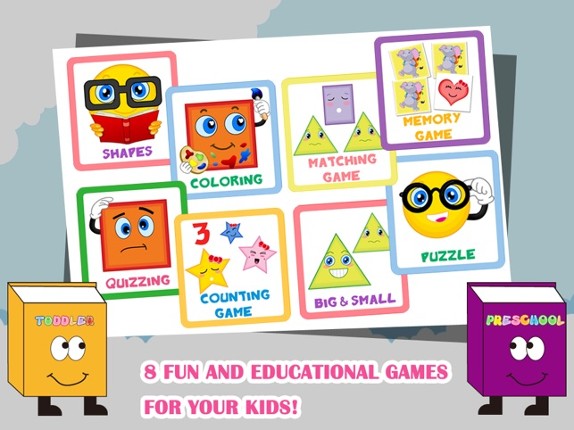 Shapes & Colors Toddler Preschool FREE - All in 1 Educational Puzzle Games for Kids screenshot