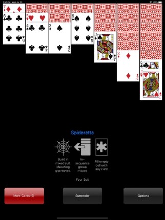 Spiderette Classic Solitaire Image