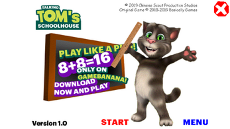 Talking Tom's Schoolhouse Image