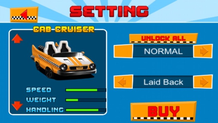 Taxi Cab Crazy Race 3D - City Racer Driver Rush screenshot