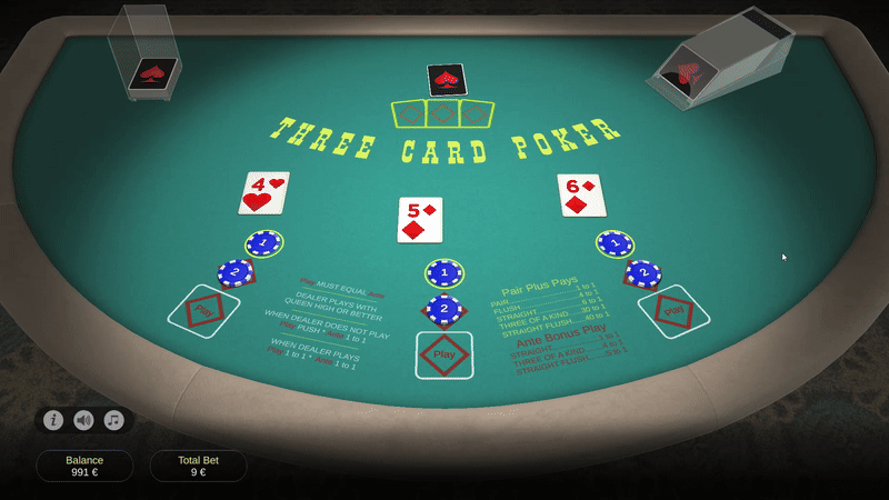 Games like Three Card Poker