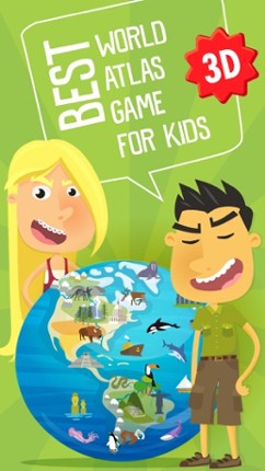Atlas 3D for Kids – Games to Learn World Geography Image