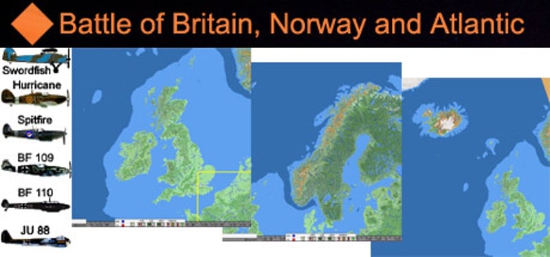 Battle of Britain, Norway and Atlantic Game Cover