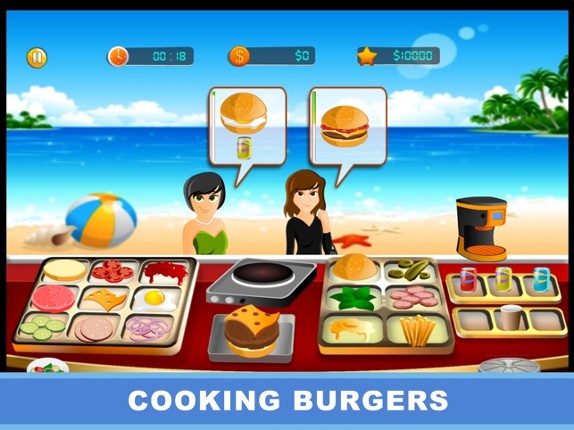 Cooking Burger Food: restaurant games screenshot