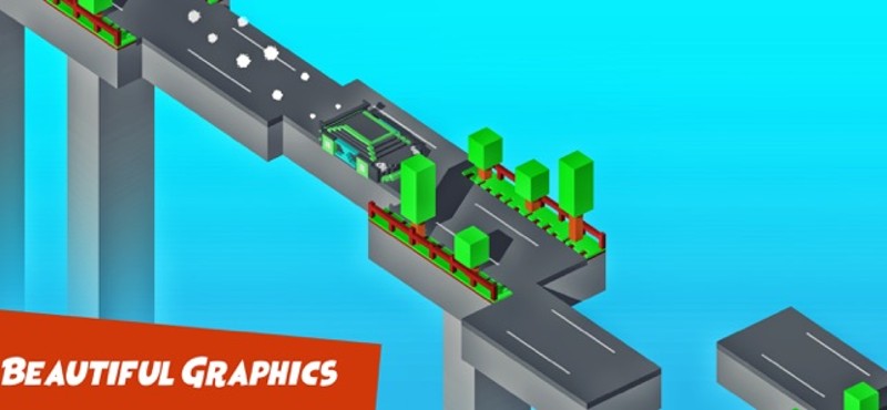 Crossy Bridge Blocky Game screenshot