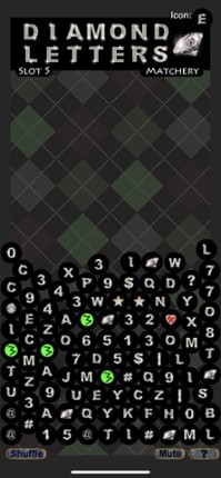 Diamond Letters Slot E screenshot