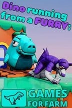 Dino Running from a Furry: Gamesforfarm Image